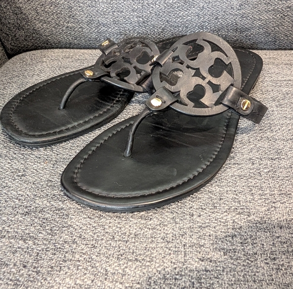 Tory Burch MILLER PATENT SANDAL - Picture 5 of 14